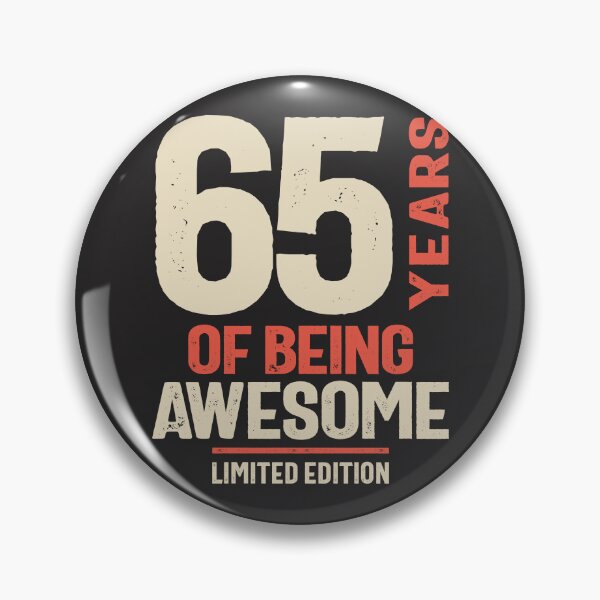 Item preview, 65 Years Of Being Awesome - 65th Birthday designed and sold by cidolopez.