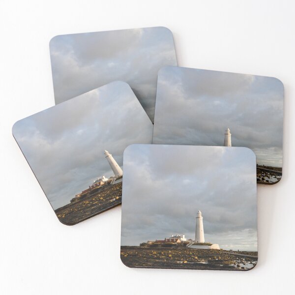 Item preview, November sunshine at St Mary's Island - Portrait designed and sold by Violaman.
