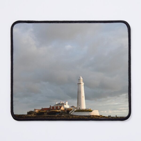 Item preview, November sunshine at St Mary's Island - Portrait designed and sold by Violaman.