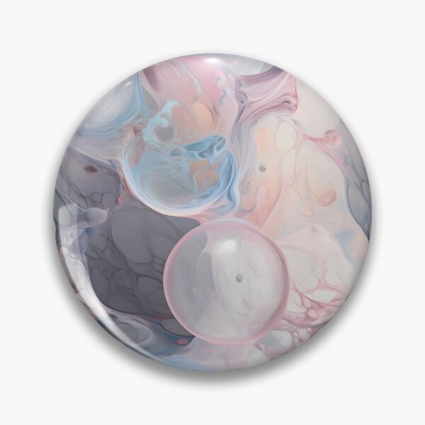 Item preview, Soap Bubbles in Pastel Colors - Bubble Art designed and sold by FuschDesigns.