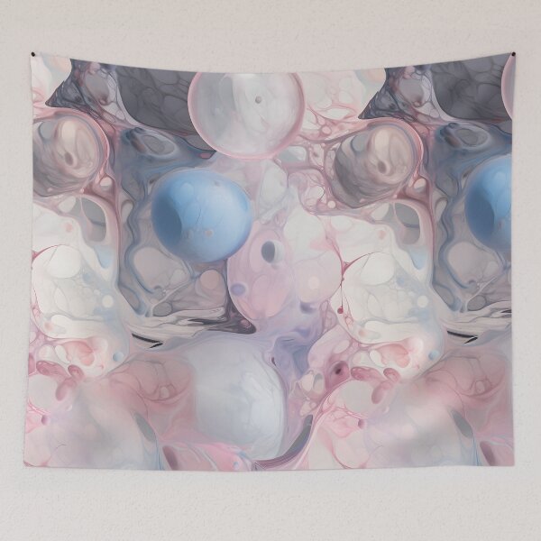 Item preview, Soap Bubbles in Pastel Colors - Bubble Art designed and sold by FuschDesigns.