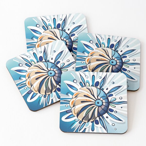 Item preview, Watercolor Seashells designed and sold by Gustavo Navarro.