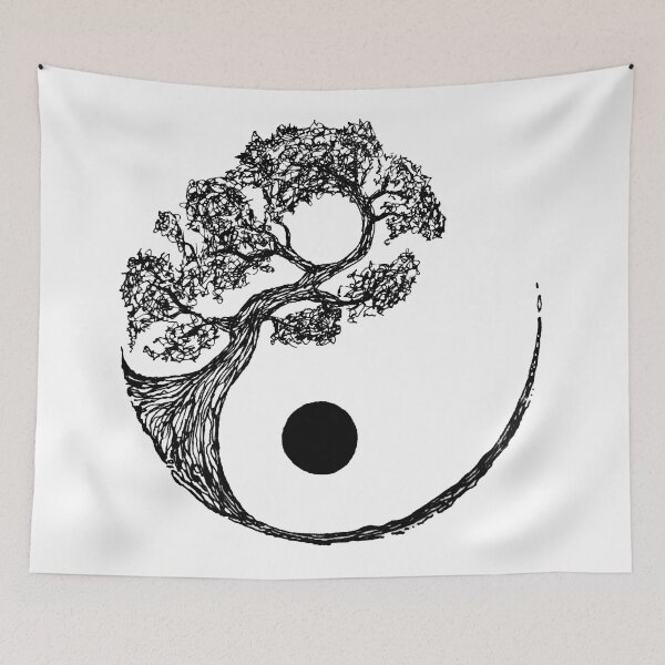Item preview, Yin & Yang Tree designed and sold by stevenson-art.