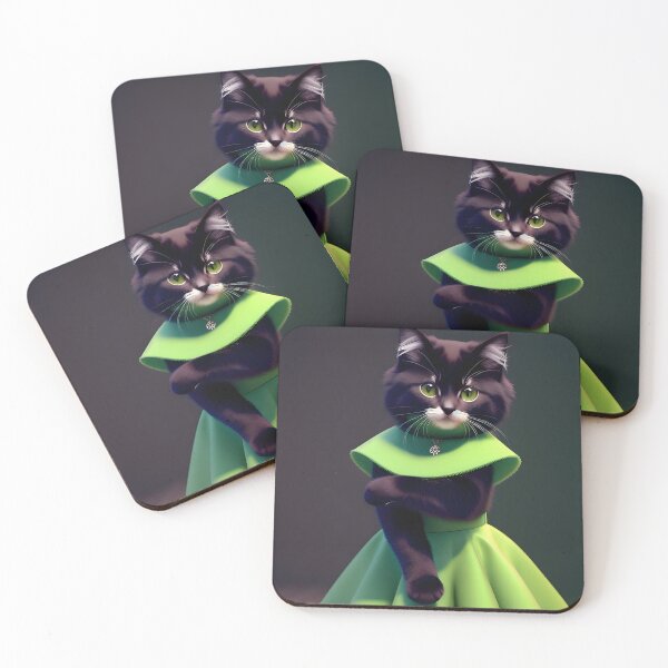 Item preview, Dancing cat - Modern digital art designed and sold by Ai-michiart.