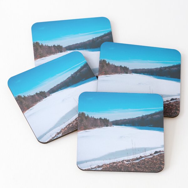 Item preview, Frozen lake on a sunny winter day designed and sold by Michael Deemer.