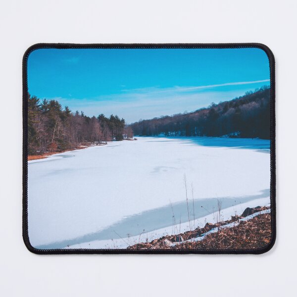 Item preview, Frozen lake on a sunny winter day designed and sold by Michael Deemer.