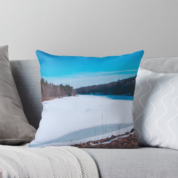 Item preview, Frozen lake on a sunny winter day designed and sold by Michael Deemer.