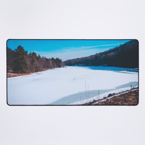 Item preview, Frozen lake on a sunny winter day designed and sold by Michael Deemer.