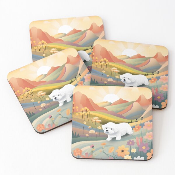 Item preview, Cute Dog Pastel - Bolognese Bolonka Dog designed and sold by NorthGraph.