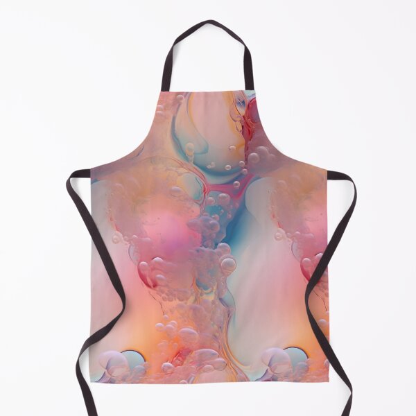 Item preview, Lava lamp pattern in pastel tones - bubble art designed and sold by FuschDesigns.