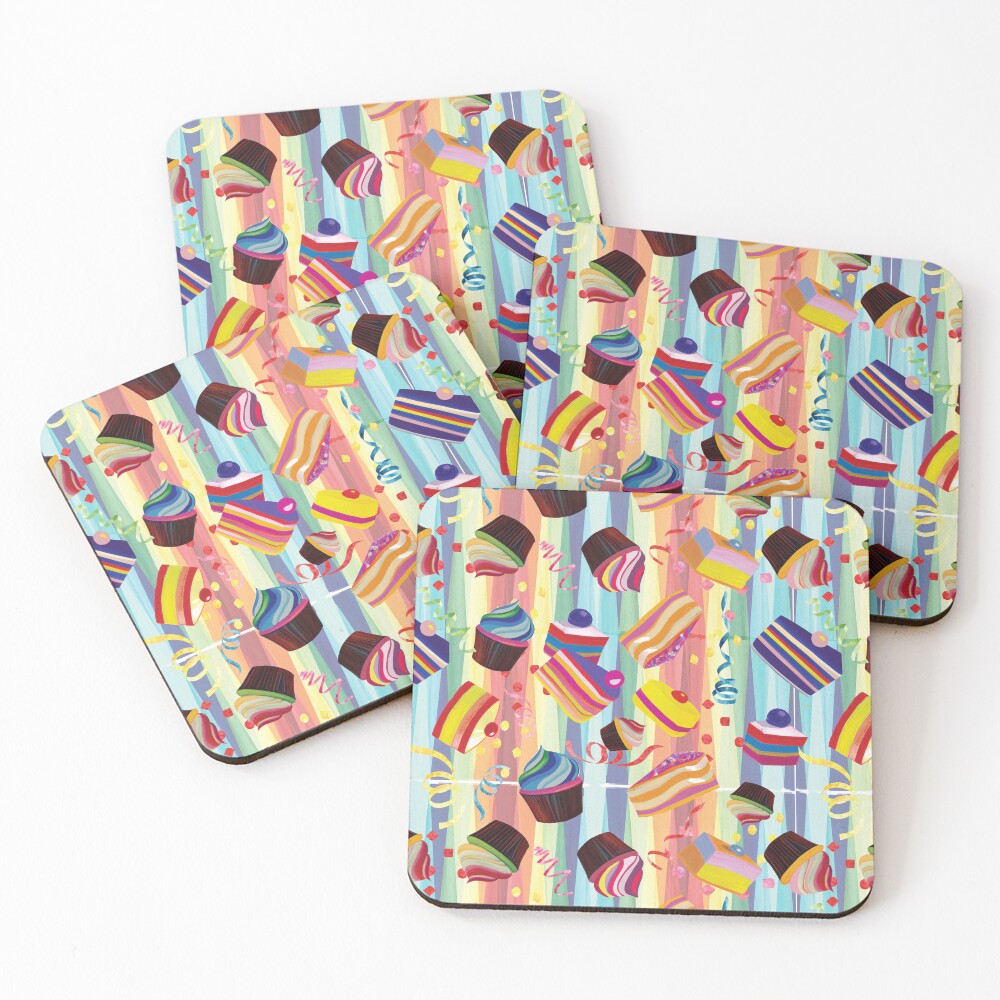 Item preview, Coasters (Set of 4) designed and sold by Inkaput.