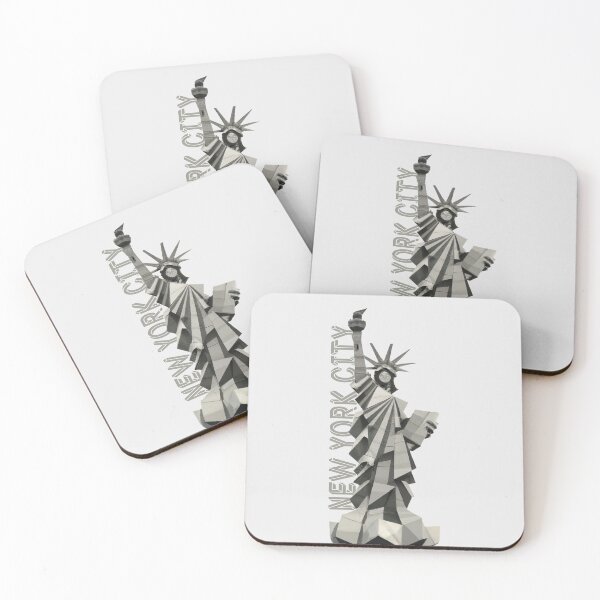 Item preview, Cubist Statue of Liberty | Manhattan Minimalism designed and sold by JimmysBook.