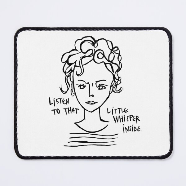 Item preview, Intuition, Listen to that little whisper inside designed and sold by badlydrawnbabe.