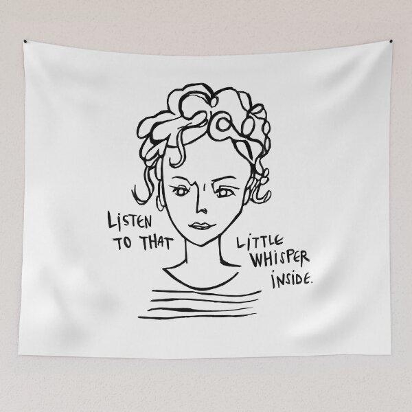 Item preview, Intuition, Listen to that little whisper inside  designed and sold by badlydrawnbabe.