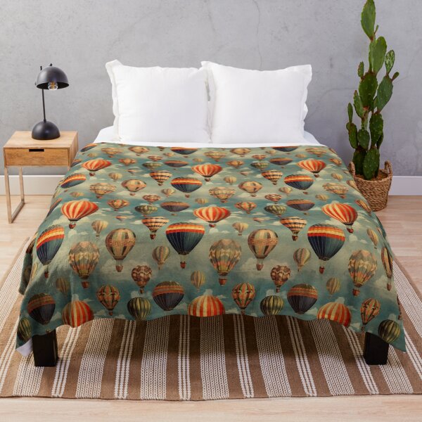 Item preview, Vintage Hot Air Balloons designed and sold by Pamela Maxwell.