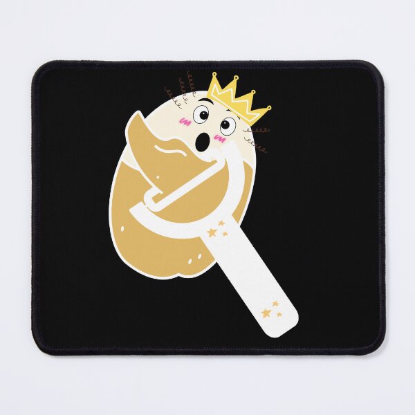 Item preview, Queen Potato - Funny Happy Fries Potato designed and sold by AgnesMBrae.