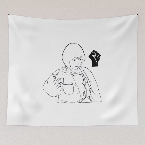 Item preview, Woo Yeong Woo line version fist background designed and sold by paintingtour.