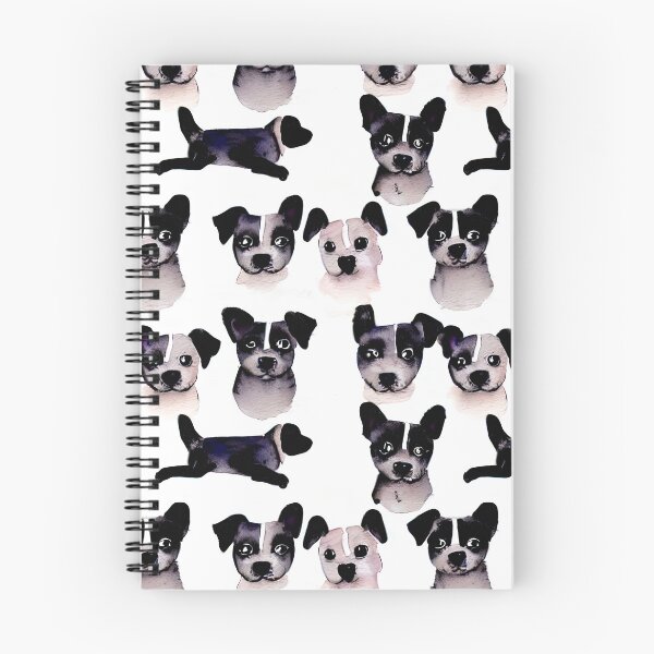 Artikelvorschau, Watercolour dog illustrations in black and white entworfen und verkauft von SceneInADream.