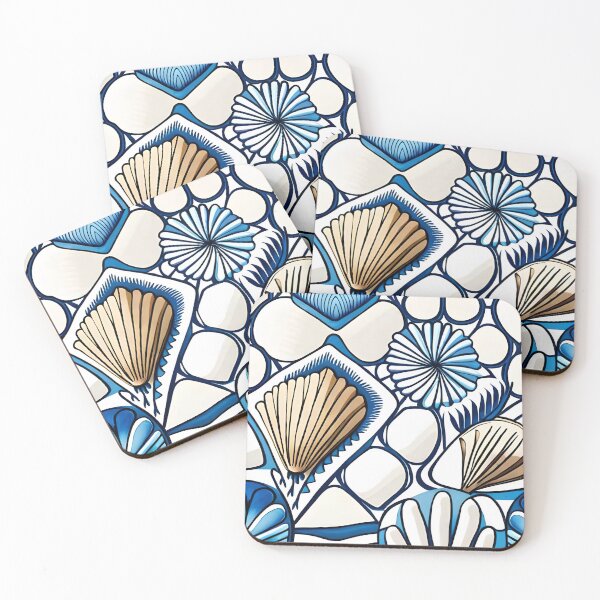 Item preview, Watercolor Seashells designed and sold by Gustavo Navarro.