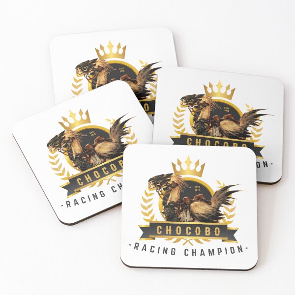 Item preview, Chocobo Racing Champion designed and sold by Ellie Forder Condon.