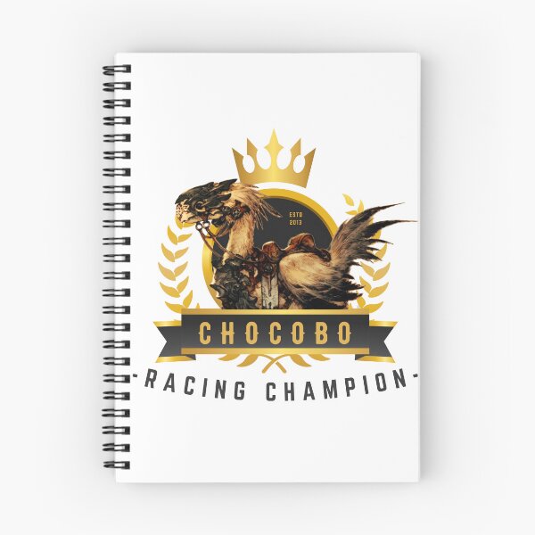 Item preview, Chocobo Racing Champion designed and sold by Ellie Forder Condon.