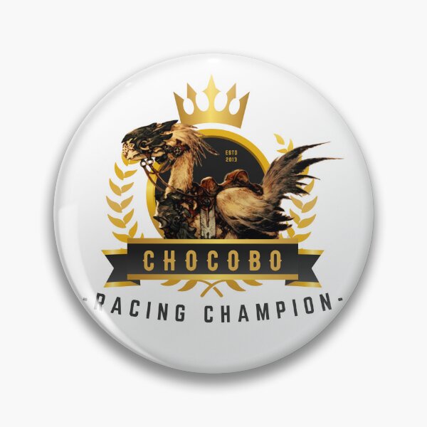 Item preview, Chocobo Racing Champion designed and sold by Ellie Forder Condon.
