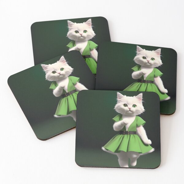 Item preview, Dancing cat - Modern digital art designed and sold by Ai-michiart.