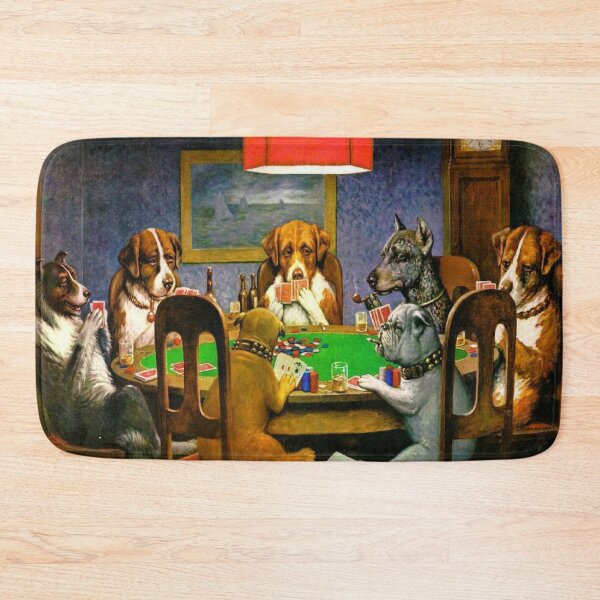 Item preview, A Friend in Need Cassius Marcellus Coolidge -Dogs Playing Poker - A Friend In designed and sold by TeeARTHY.