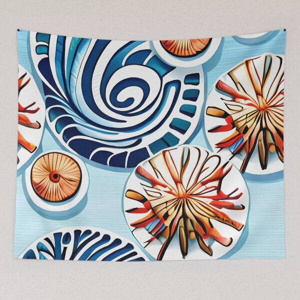 Item preview, Watercolor Seashells designed and sold by Gustavo Navarro.
