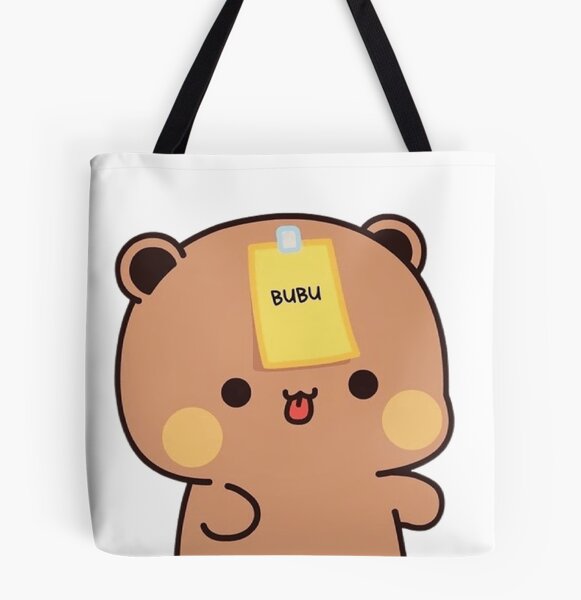 Happy birthday PANDA BEAR bubu and dudu love trend Tote Bag