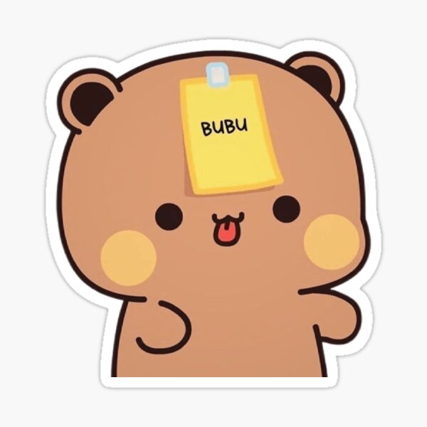 BUBU DUDU Sticker for Sale by myboutique001