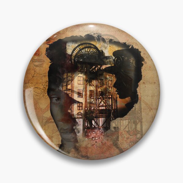 Item preview, Steampunk Sketchy Portrait designed and sold by MindAsylum.