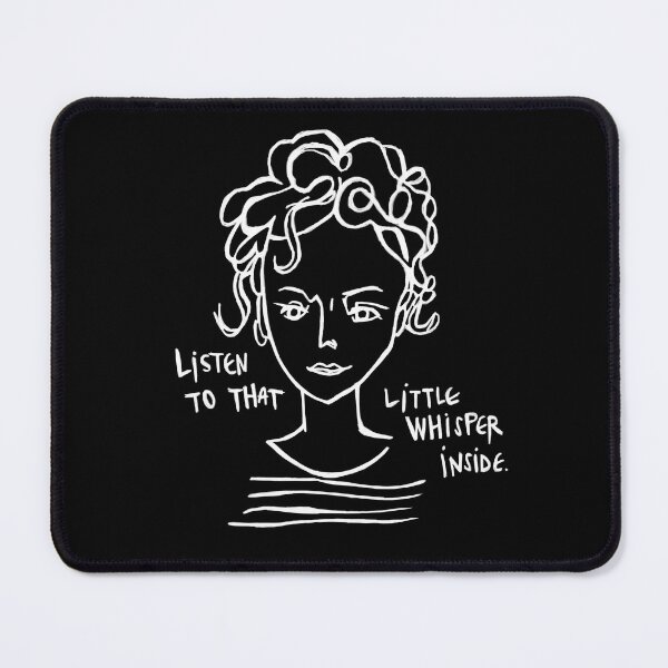 Item preview, Listen to that little whisper inside, Intuition designed and sold by badlydrawnbabe.