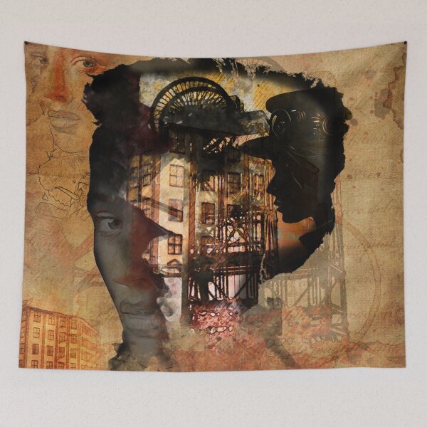 Item preview, Steampunk Sketchy Portrait designed and sold by MindAsylum.