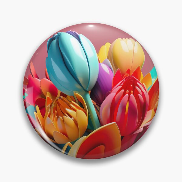 Item preview, Colorful bouquet designed and sold by PoppinArtFox.