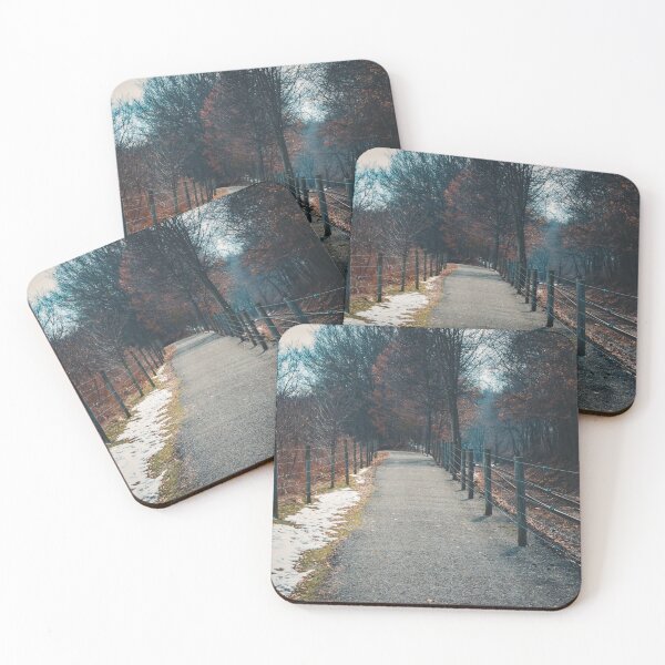 Item preview, Walking down a winter trail designed and sold by Michael Deemer.