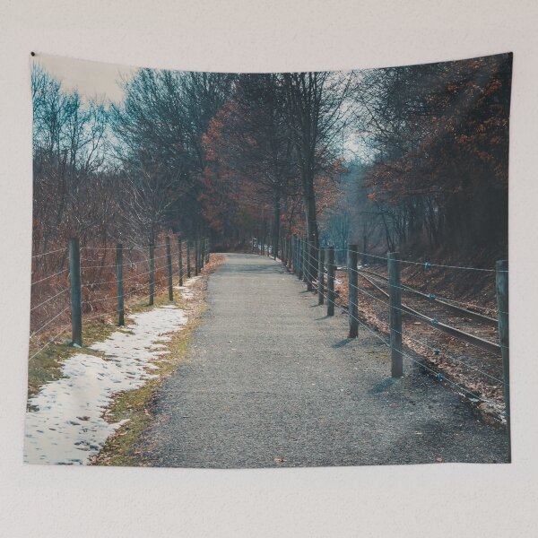 Item preview, Walking down a winter trail designed and sold by Michael Deemer.