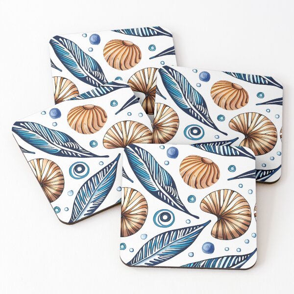 Item preview, Watercolor Seashells designed and sold by Gustavo Navarro.