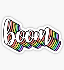 boom boom Sticker