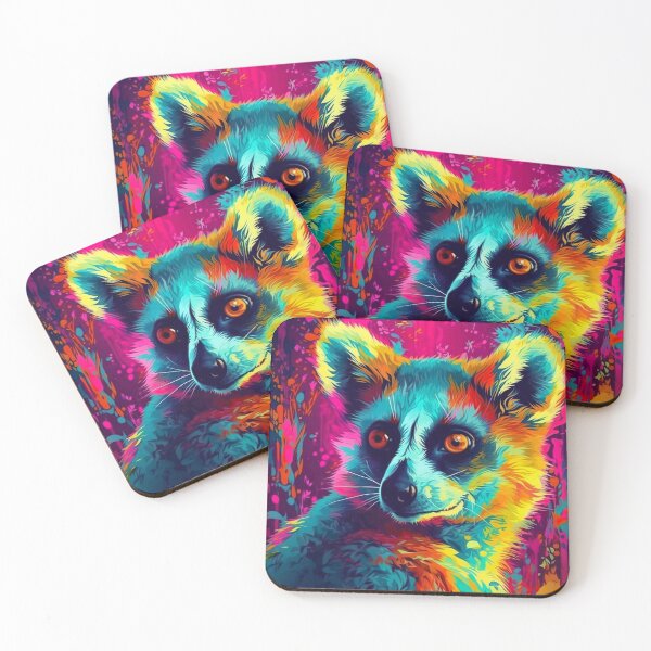Artikelvorschau, Psychedelischer Trippy Lemur' entworfen und verkauft von Matt's Artificial Nature.