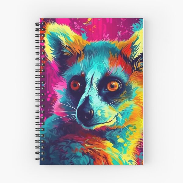 Artikelvorschau, Psychedelischer Trippy Lemur' entworfen und verkauft von Matt's Artificial Nature.