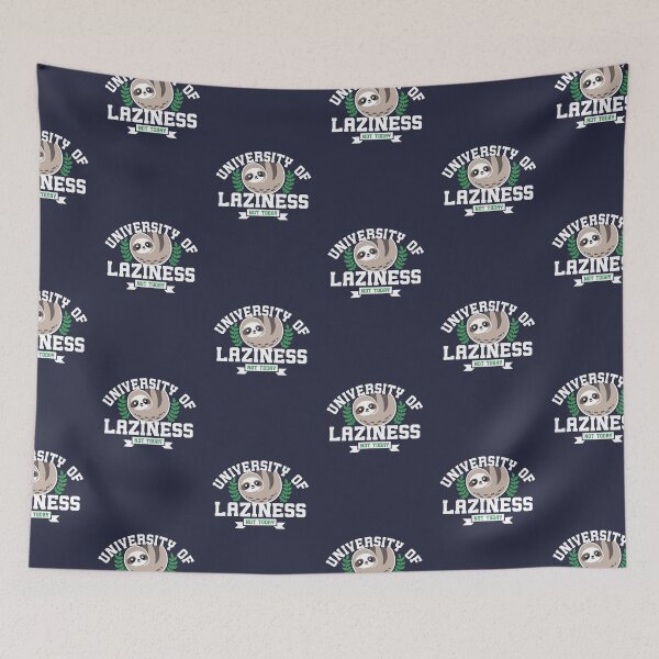 Item preview, University of laziness designed and sold by NemiMakeit.