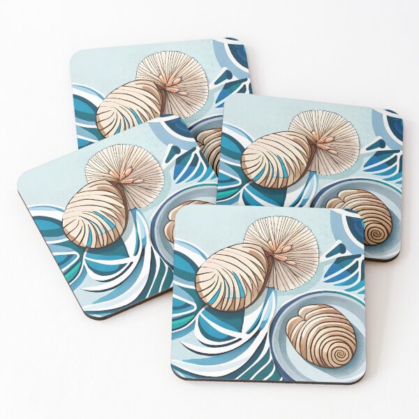 Item preview, Watercolor Seashells designed and sold by Gustavo Navarro.