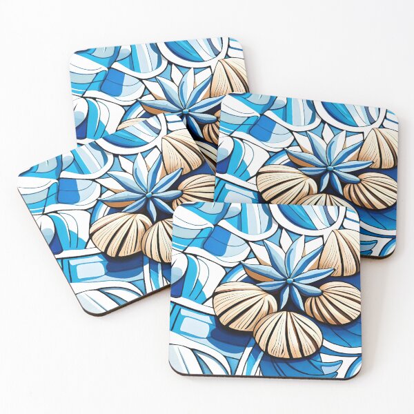 Item preview, Watercolor Seashells designed and sold by Gustavo Navarro.