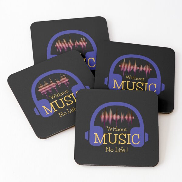 Item preview, Without Music No Life designed and sold by bestdresspoint.