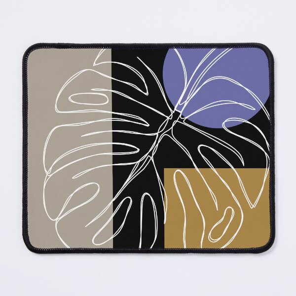 Item preview, Tropical Monstera leaf on shapes designed and sold by EricaHarwig.