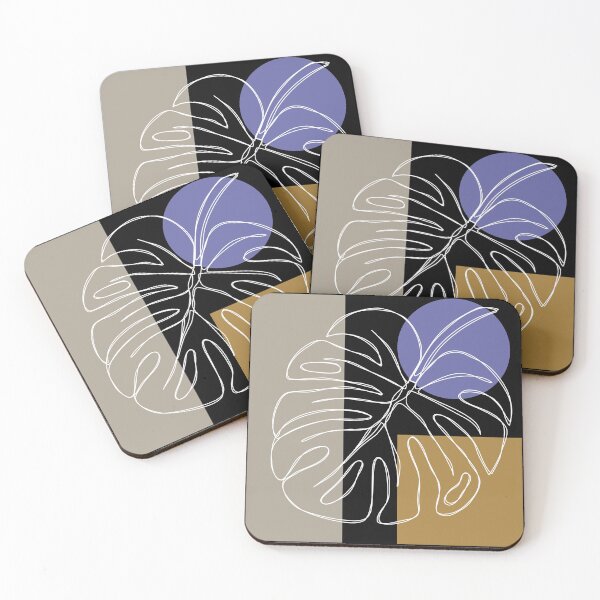 Item preview, Tropical Monstera leaf on shapes designed and sold by EricaHarwig.