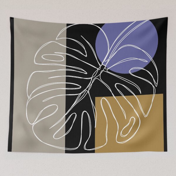 Item preview, Tropical Monstera leaf on shapes designed and sold by EricaHarwig.