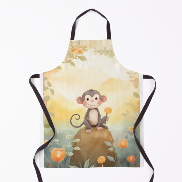 Item preview, Cute Monkey - Playful Monkey With Lollipop designed and sold by NorthGraph.