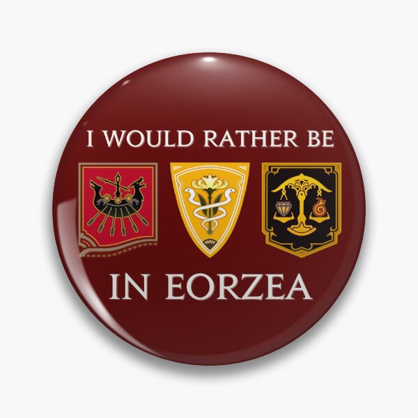 Item preview, I Would Rather be in Eorzea designed and sold by Ellie Forder Condon.